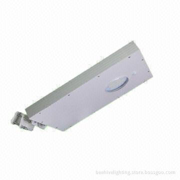 Easy to install all-in-one street light, 15W power, integrated with solar energy